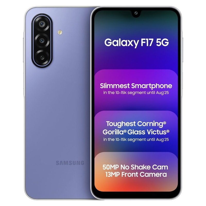 گوشی سامسونگ گلکسی F17 ظرفیت 128GB رم 6GB