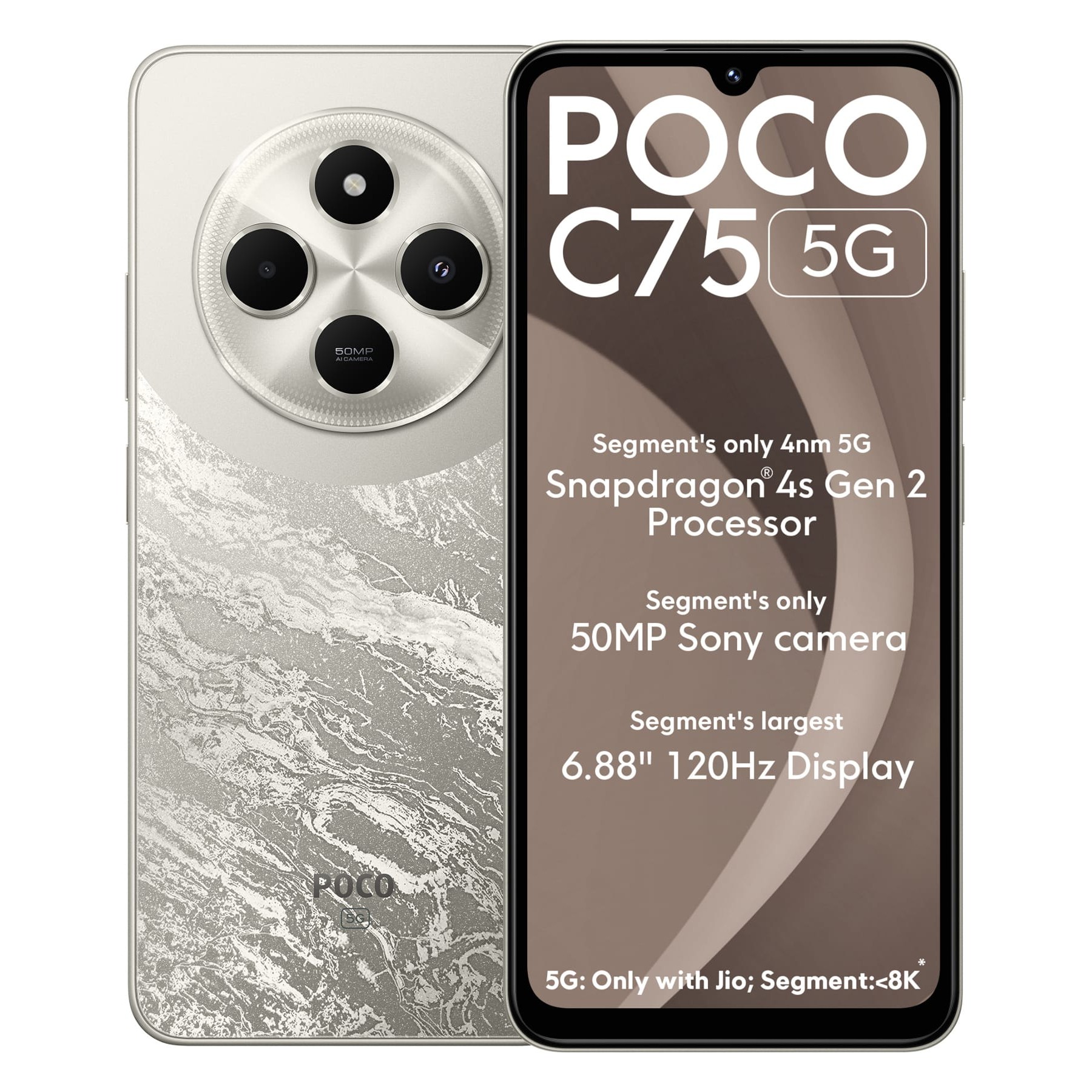 گوشی شیائومی پوکو C75 5G ظرفیت 64GB رم 4GB